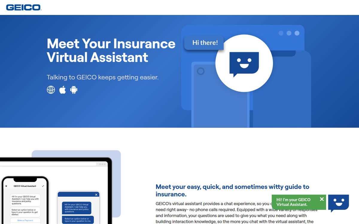 GEICO website